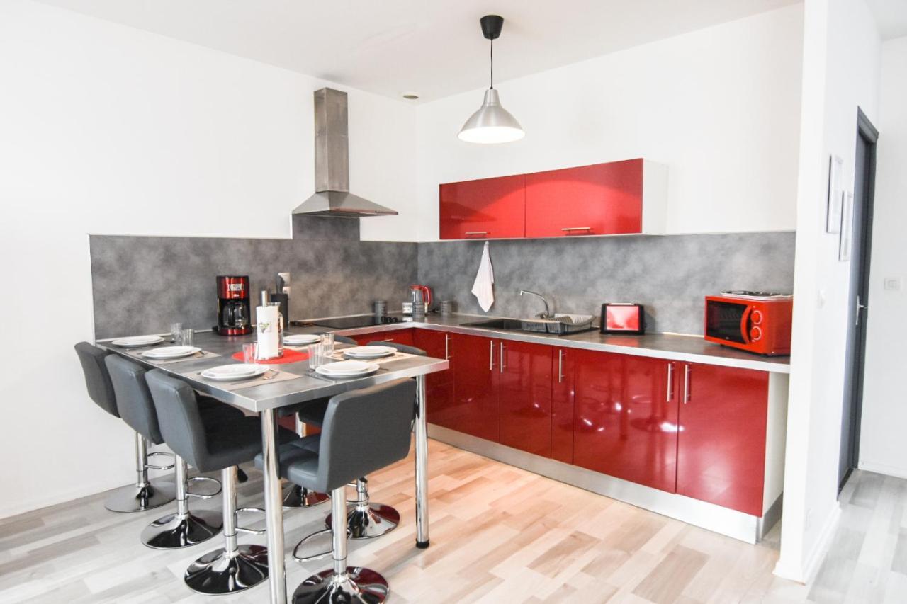 Appartement "Le Terminus " Gare-Cosy-Wifi 6 Personnes Сен-Кантен Екстериор снимка